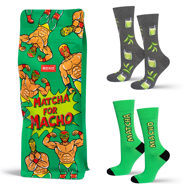 Skarpetki Matcha 2-pak