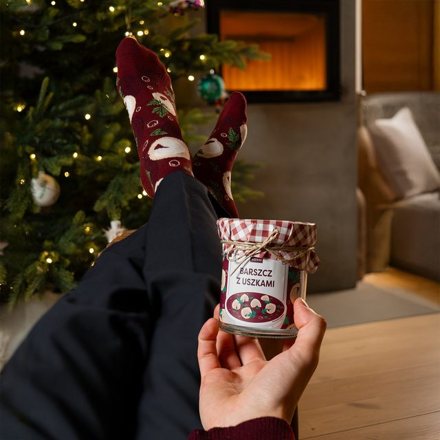 Skarpetki Barszcz z Uszkami w Słoiku