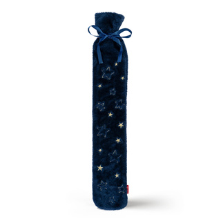 Hot Water Bottle with Stars Cover 2 L