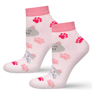 Children's socks SOXO with Polish inscriptions