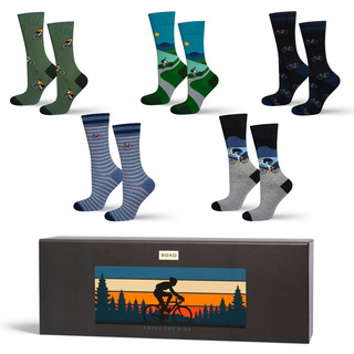 SOXO men's colorful cycling socks - 5 pairs