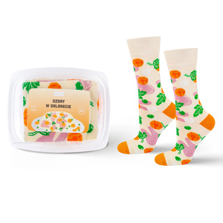 SOXO men's socks tongues in jelly
