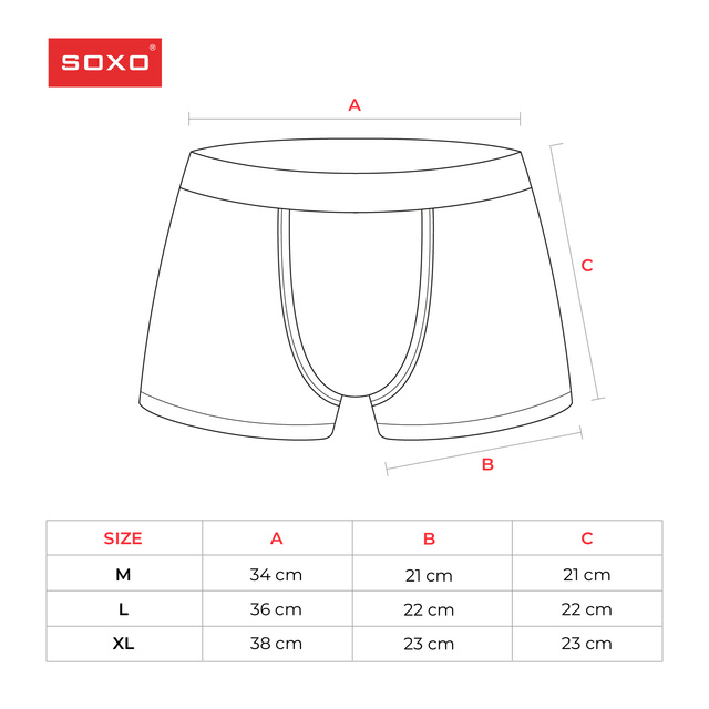 Men's boxer shorts Cucumbers in a SOXO jar Cheerful underwear a gift for him