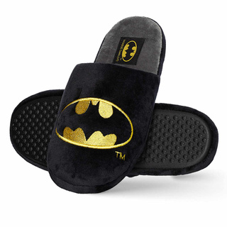 BATMAN DC Comics men's SOXO slippers with a hard TPR sole