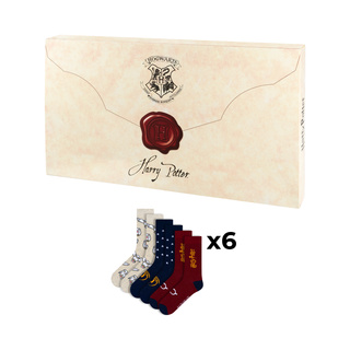 Gift Set with Socks Harry Potter 6-Pack