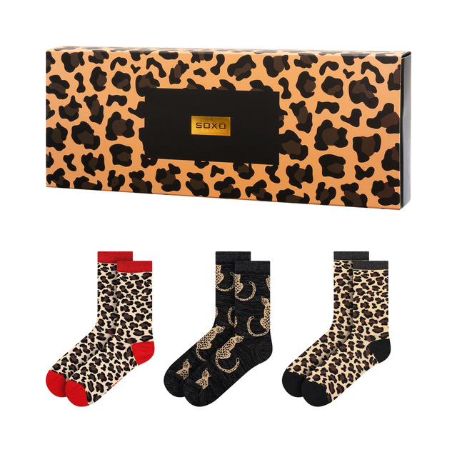 Skarpetki Leopard Classic 3-pak