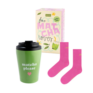 Gift Set Matcha Socks + Thermal Mug