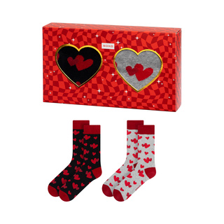 Men's Socks SOXO Hearts - 2 Pairs