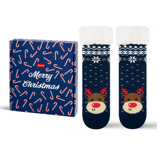 SOXO women's reindeer socks