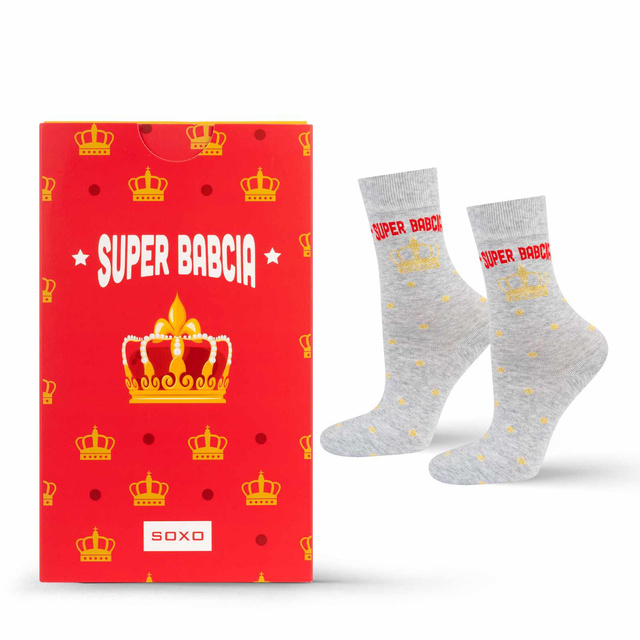 Skarpetki Laurka Super Babcia