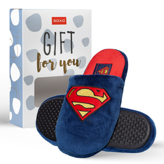 Men's Slippers SOXO Superman DC Comics | in a gift box