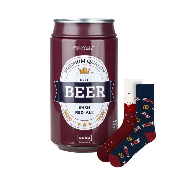Skarpetki Piwo w Puszce Irish Red Ale